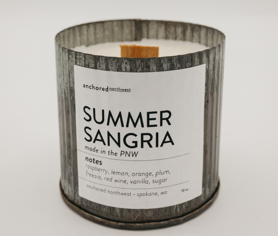 Summer Sangria Soy Candle by Anchored Northwest
